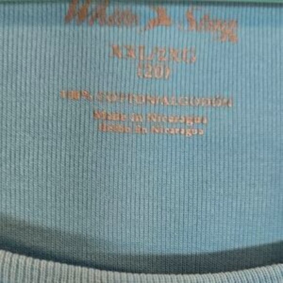 Women’s Blue Short Sleeve Tee - Picture 5 of 5